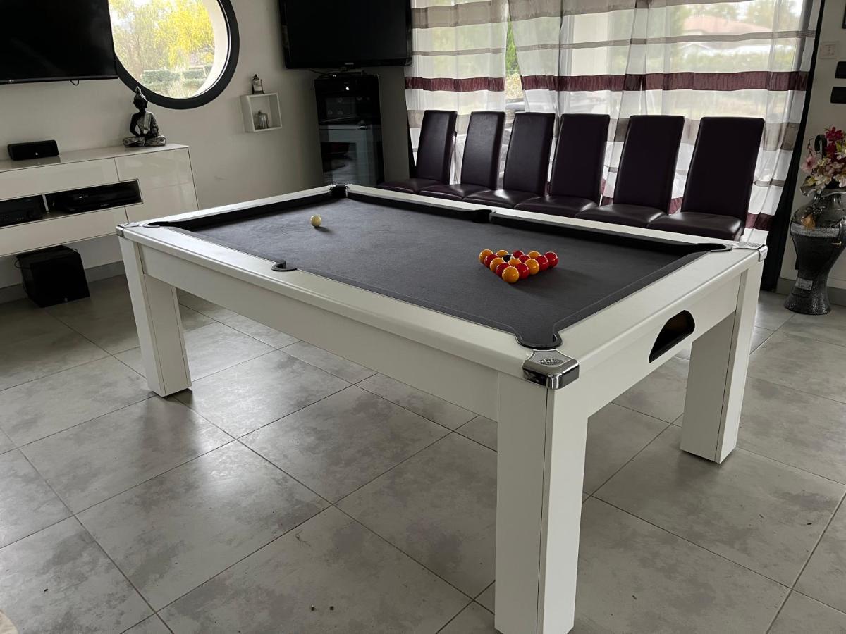 Maison Moderne Au Calme Avec Billard, Jacuzzi, Bain A Remous, Piscine, Babyfoot Labastide-du-Temple Dış mekan fotoğraf