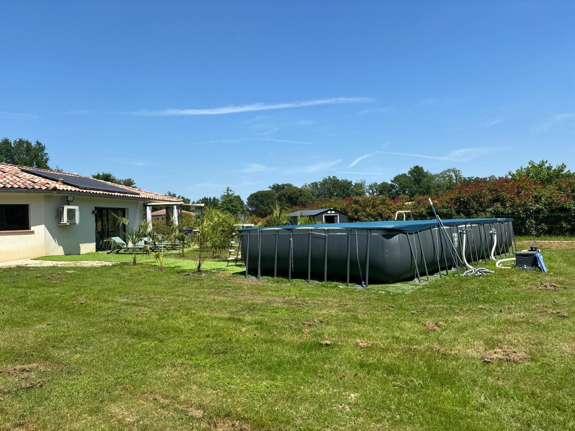 Maison Moderne Au Calme Avec Billard, Jacuzzi, Bain A Remous, Piscine, Babyfoot Labastide-du-Temple Dış mekan fotoğraf